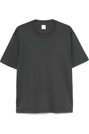 ELEVENTY Homme, Tops, Noir, Taille: 2XL T-shirt en mélange de coton Made in Italy