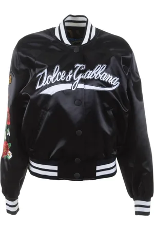 Dolce & Gabbana Femme, Vestes, Noir, Taille: 32 FR Veste Brodée Lapin pour Femmes
