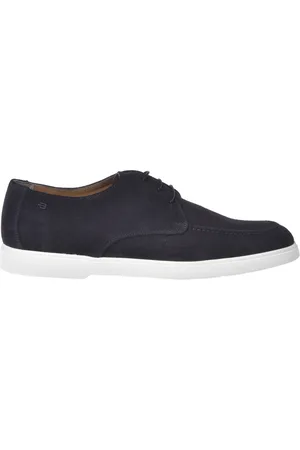 BALDININI Homme, Chaussures, Bleu, Taille: 45 EU suede lace-up