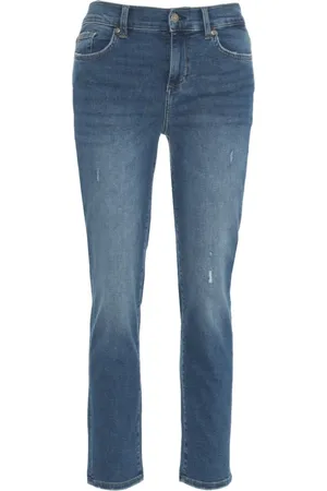 Liu Jo Femme, Jeans, Bleu, Taille: W29 Jean Slim Frangé Bleu