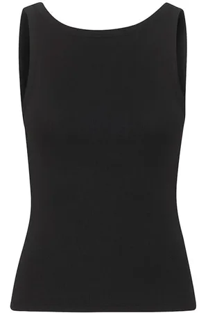 Gestuz Femme, Tops, Noir, Taille: 44 FR Top réversible sans manches