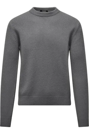 Bomboogie Homme, Pulls, Gris, Taille: XL Pull col rond en laine douce