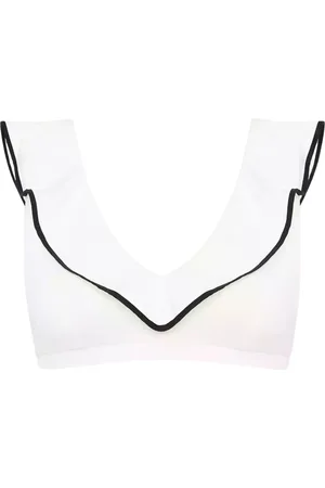 Marysia Femme, Maillots de bain, Blanc, Taille: 40 FR Haut de Bikini Blanc Mousse