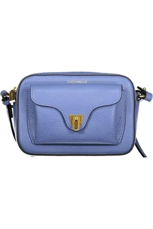 Coccinelle Femme, Sacs, Bleu, Taille: ONE Size Sac bandoulière bleu Beat Soft
