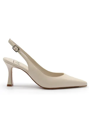 ROBERTO FESTA Femme, Chaussures, , Taille: 39 EU Sandales Élégantes Ivoire avec Talon Sculptural