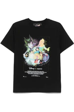COPERNI Femme, Tops, Noir, Taille: 40 FR T-shirts et Polos Noirs à Imprimé Graphique