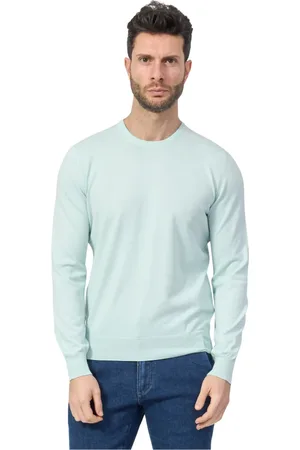 Gran Sasso Homme, Pulls, Vert, Taille: L Pull Vert Coupe Mode