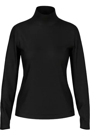 Marc Cain Femme, Tops, Noir, Taille: 40 FR T-shirt Brillant Féminin