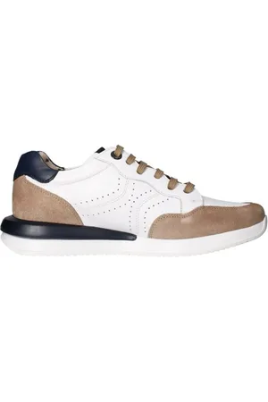 CallagHan Homme, Chaussures, Multicolore, Taille: 44 EU Baskets en cuir et daim