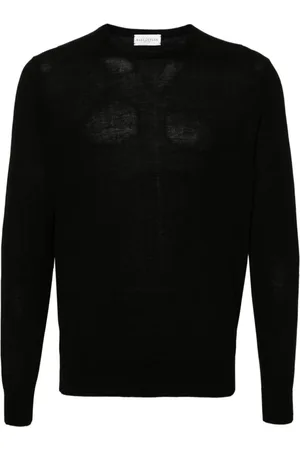 BALLANTYNE Homme, Pulls, Noir, Taille: 3XL Pulls Noirs pour un Look Élégant