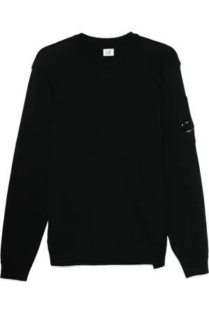 C.P. Company Homme, Sweatshirts et sweats à capuche, Noir, Taille: L Pull Noir Homme