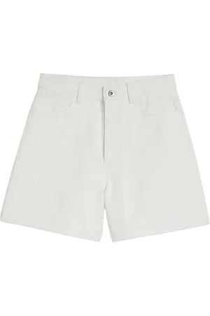 Jil Sander Femme, Shorts, Blanc, Taille: W27 High-rise Denim Shorts