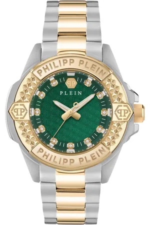 Philipp Plein Femme, Accessoires, Jaune, Taille: ONE Size Montre pour Femme Majesty