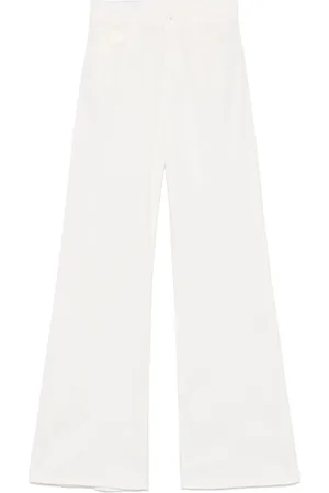 Dondup Femme, Pantalons, Blanc, Taille: W30 Jean Blanc Classique à Cinq Poches