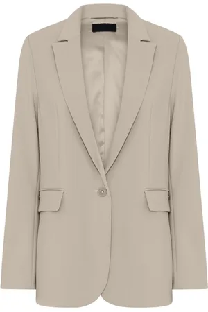 C.ro Femme, Vestes, , Taille: 44 FR Blazer Classique en Couleur Sable