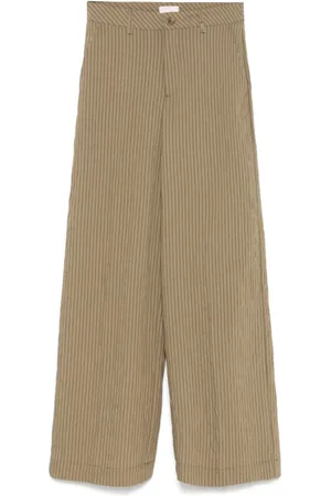 Liu Jo Femme, Pantalons, Vert, Taille: 44 FR Pantalon Chic Vert pour Femmes