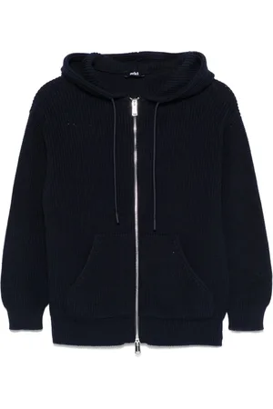 add Femme, Sweatshirts et sweats à capuche, Bleu, Taille: 42 FR Sweat à Capuche Bleu Marine à Zip