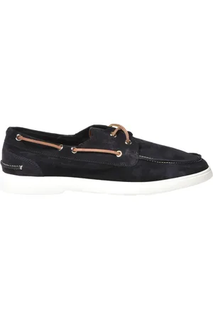 BALDININI Homme, Chaussures, Bleu, Taille: 43 EU Black suede slipper