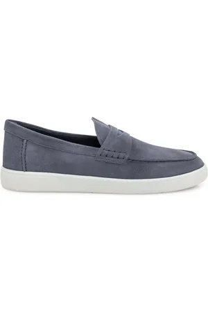 Hogan Homme, Chaussures, Bleu, Taille: 42 EU Mocassin en daim bleu