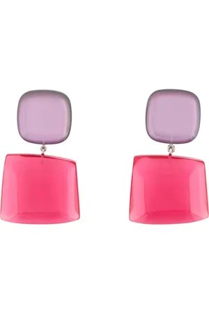 Emporio Armani Femme, Accessoires, Multicolore, Taille: ONE Size Pendentif en Pierre Facettée Fermoir Clip
