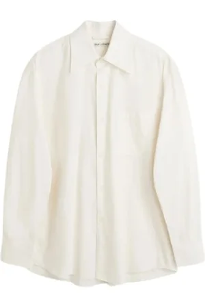 OUR LEGACY Homme, Chemises, Blanc, Taille: L Chemise Classique pour Homme