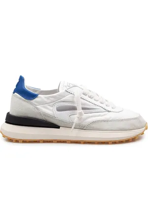 D.A.T.E. Homme, Chaussures, Blanc, Taille: 41 EU Baskets Colorées en Cuir et Daim