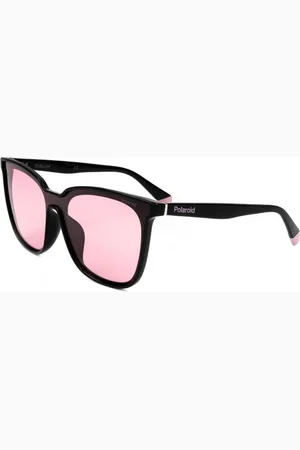 Polaroid Femme, Accessoires, Noir, Taille: ONE Size Lunettes de soleil en résine noire avec verres polarisés