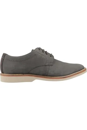 Clarks Homme, Chaussures, Gris, Taille: 43 EU Chaussures à Lacets Élégantes pour Hommes