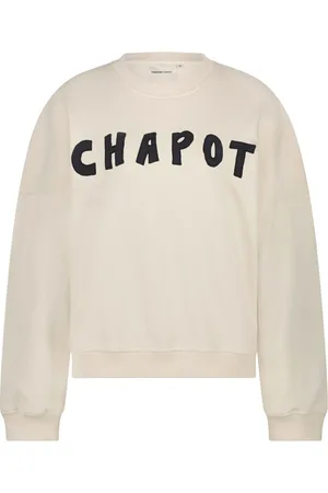 Fabienne Chapot Femme, Sweatshirts et sweats à capuche, Blanc, Taille: 38 FR Amy Sweater