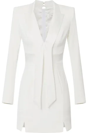 Elisabetta Franchi Femme, Robes, Blanc, Taille: 38 FR Robe Élégante pour Femmes
