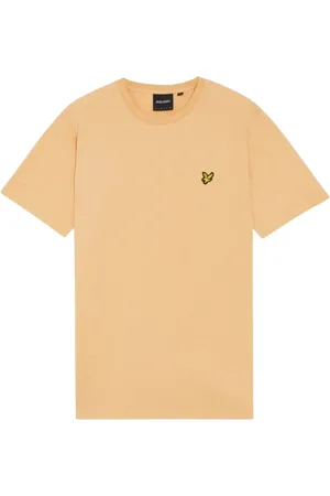 Lyle & Scott Homme, Tops, Brun, Taille: XL Tee-shirt à imprimé chameau