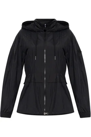 Moncler Femme, Vestes, Noir, Taille: 44 FR Veste à capuche Vabre