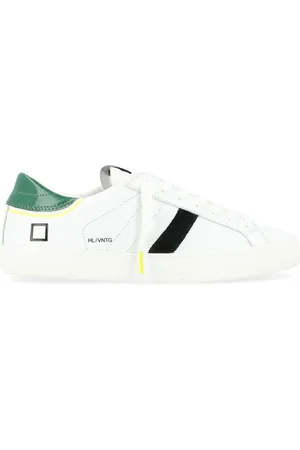 D.A.T.E. Homme, Chaussures, Blanc, Taille: 44 EU Baskets Vintage Calf Blanches