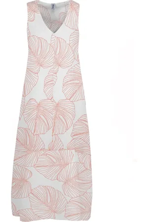Bomboogie Femme, Robes, Multicolore, Taille: 36 FR Robe Maxi Sans Manches