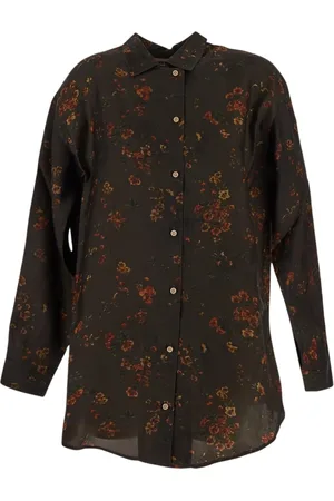 UMA WANG Femme, Blouses et Chemises, Brun, Taille: 38 FR Mode Femme Élégante