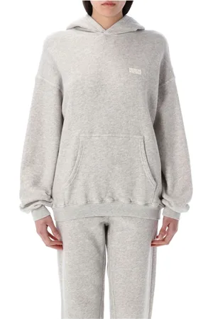 American Vintage Femme, Sweatshirts et sweats à capuche, Gris, Taille: 40 FR Sweat à capuche Urbain