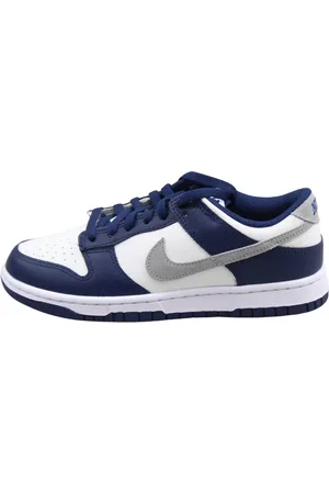 Nike Homme, Chaussures, Bleu, Taille: 47 1/2 EU Baskets Dunk Low Summit White Midnight Navy