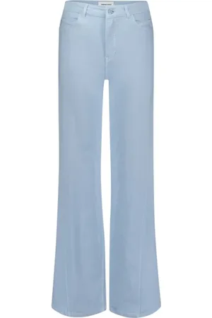 Fabienne Chapot Femme, Jeans, Bleu, Taille: W28 L34 Bonnie Wide Leg Jeans