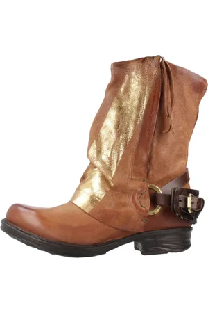 Airstep / A.S.98 Femme, Chaussures, Brun, Taille: 37 EU Western Style Cowboy Bottes