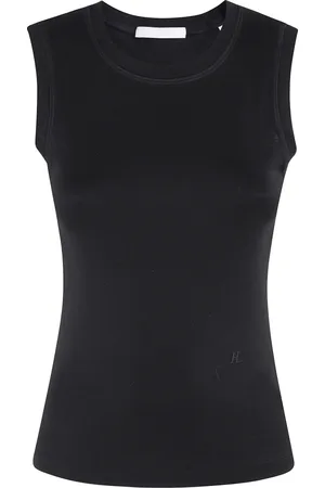 Helmut Lang Femme, Tops, Noir, Taille: 40 FR Débardeur Muscle Bébé Noir