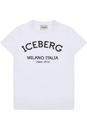 Iceberg Homme, Tops, , Taille: 2XL T-shirt de couleur crème avec logo