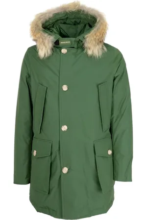 Woolrich Homme, Vestes, Vert, Taille: S Doudoune Donsjas
