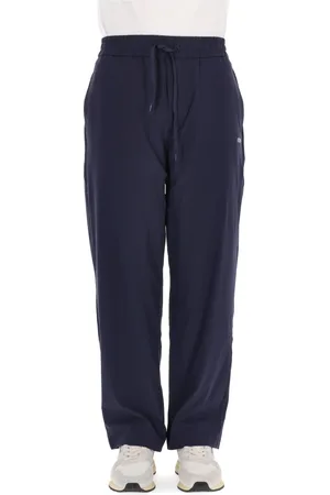 Autry Homme, Pantalons, Bleu, Taille: M Pantalon Bleu en Nylon Superléger