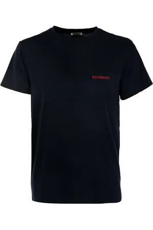 Bikkembergs Homme, Tops, Bleu, Taille: 2XL T-shirt Homme Élégant