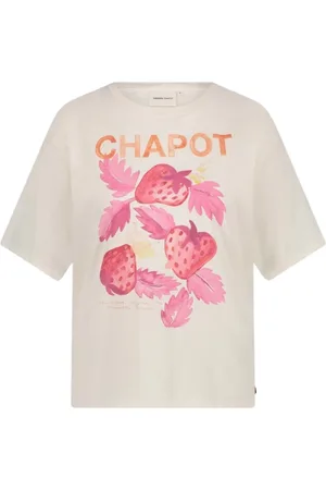 Fabienne Chapot Femme, Tops, Blanc, Taille: 36 FR Steve Sketchbook T-Shirt