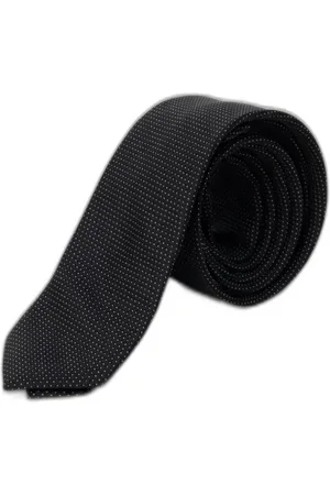 Antony Morato Homme, Accessoires, Noir, Taille: ONE Size Cravate Noire à Pois
