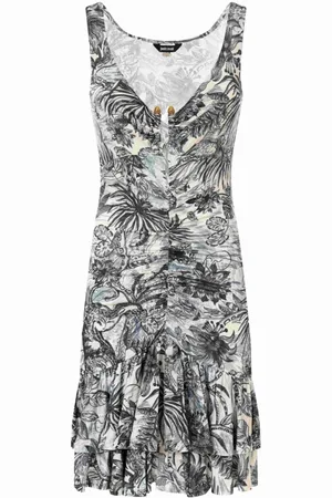 Roberto Cavalli Femme, Robes, Multicolore, Taille: 42 FR Robes