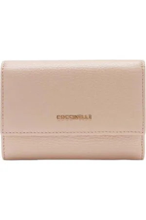 Coccinelle Femme, Accessoires, Rose, Taille: ONE Size Portefeuille à Rabat