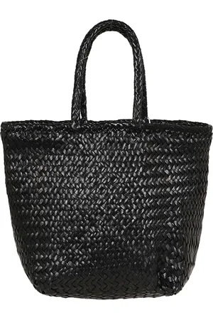 Dragon Diffusion Femme, Sacs, Noir, Taille: ONE Size Sac Shopper en Cuir Noir