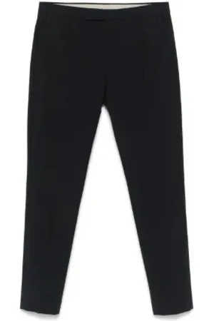 PT Torino Homme, Pantalons, Noir, Taille: 4XL Pantalon Stretch en Tissu Uni Tropical